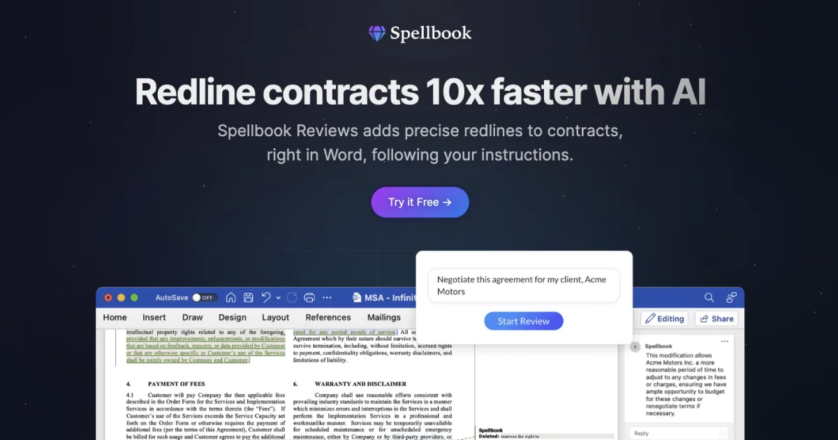 Сайт Spellbook