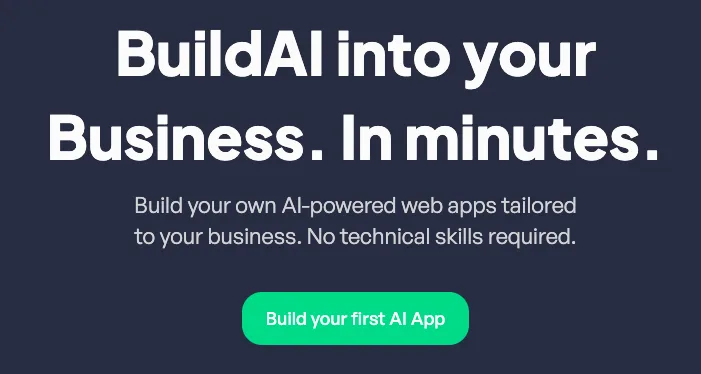 Сайт Build AI