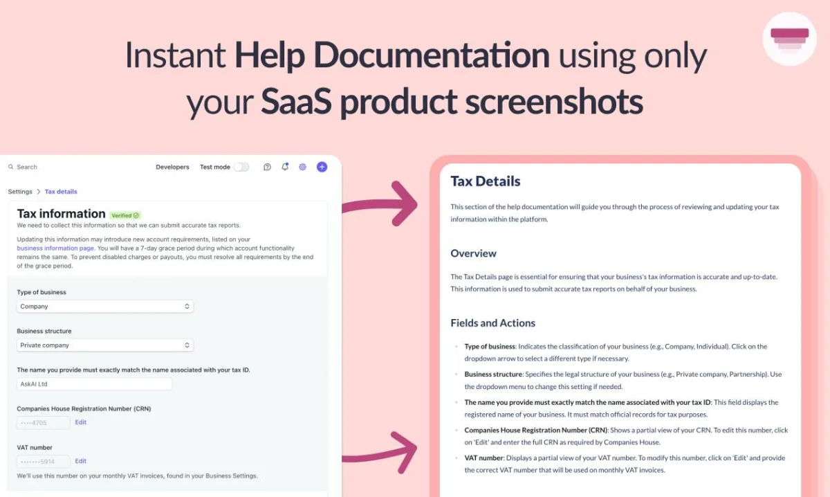 Сайт Help Docs Generator