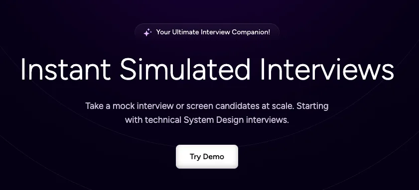 Сайт Interviewer.ai