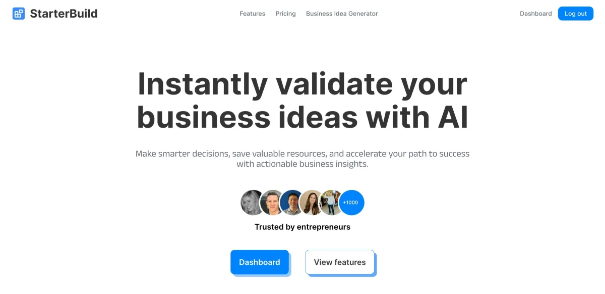 Сайт StarterBuild