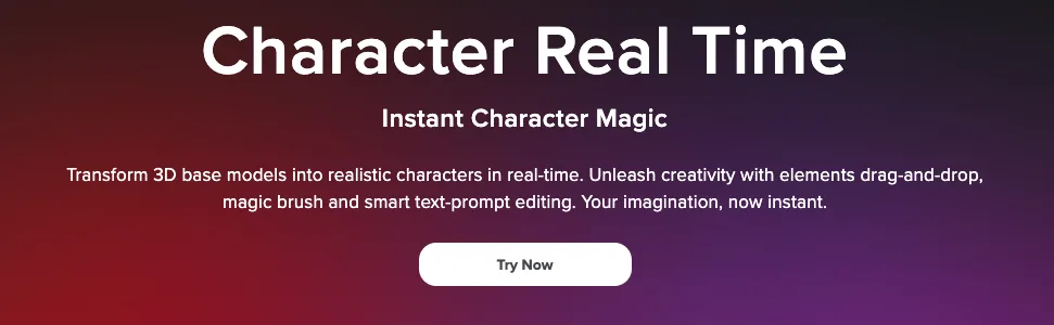 Сайт Character Real Time