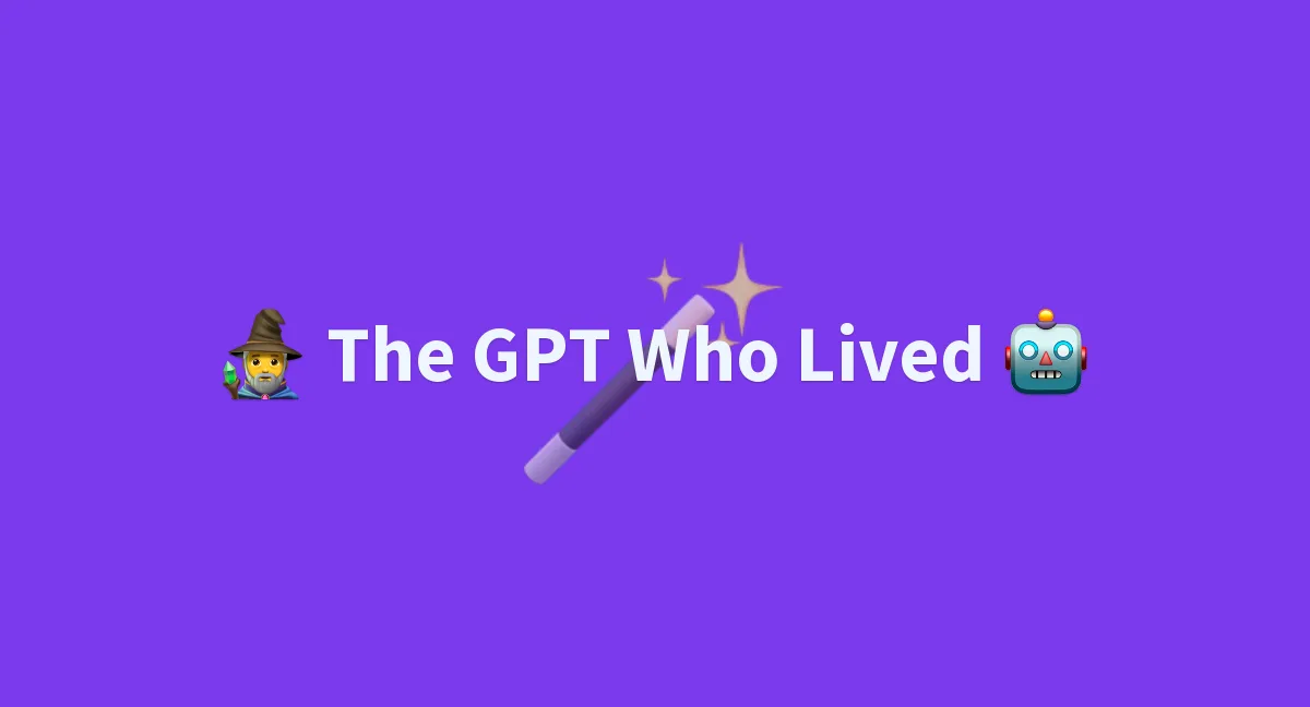 Сайт The GPT Who Lived