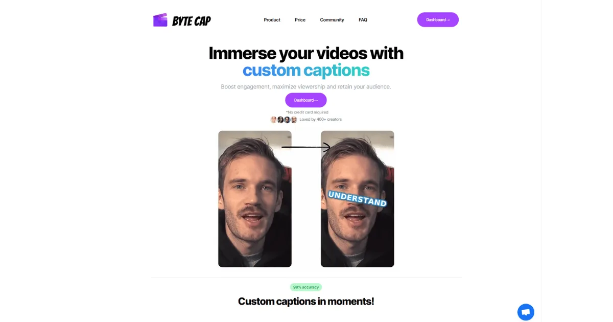Сайт ByteCap
