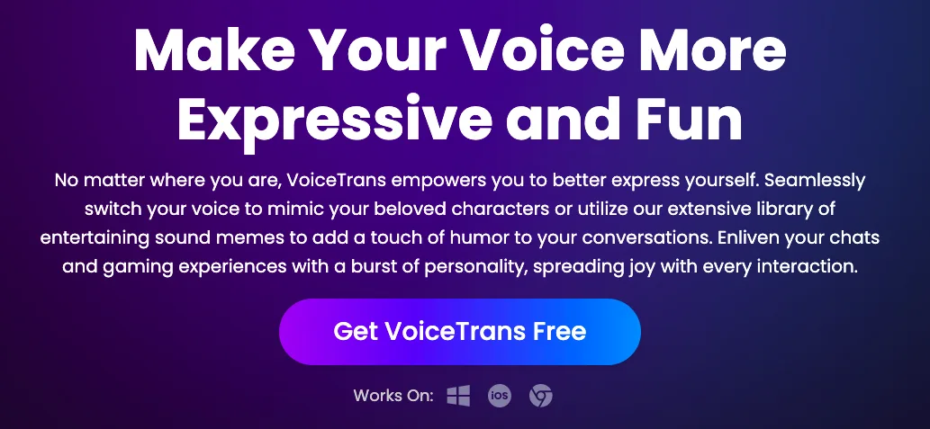 Сайт VoiceTrans