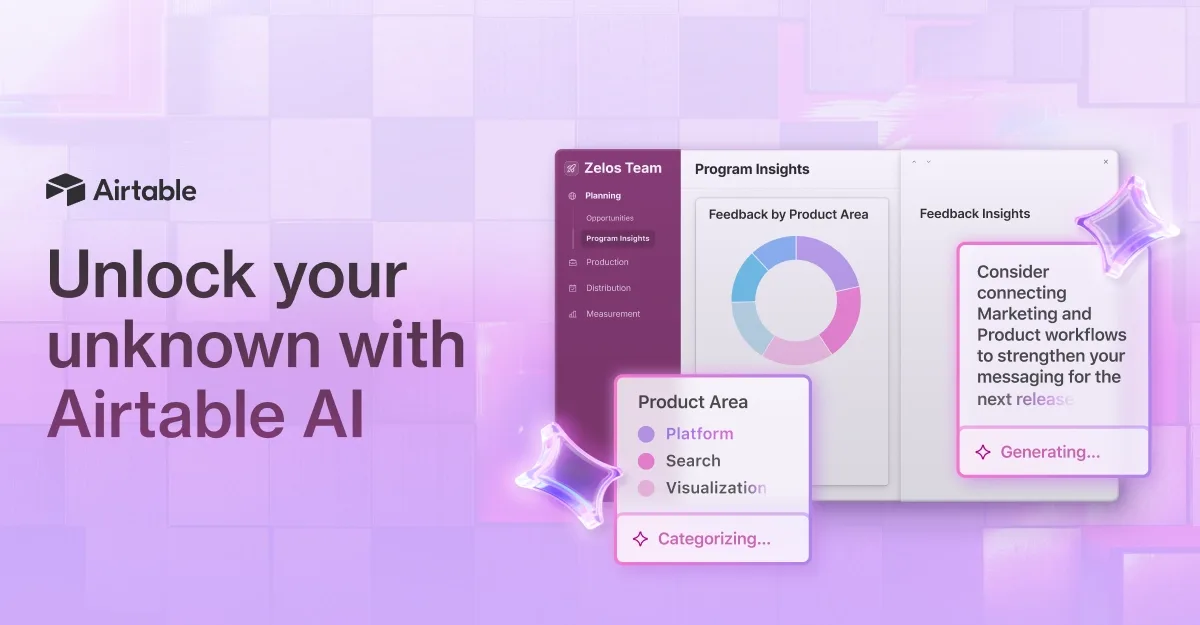 Сайт Airtable AI