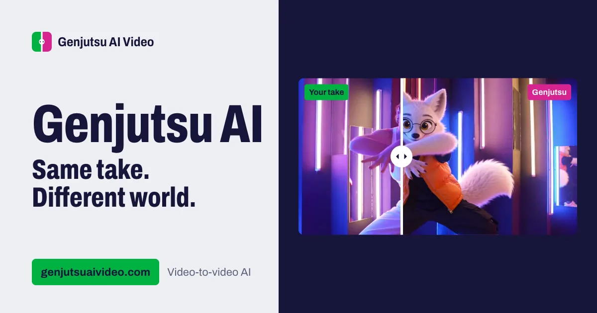 Сайт Genjutsu AI Video Editor