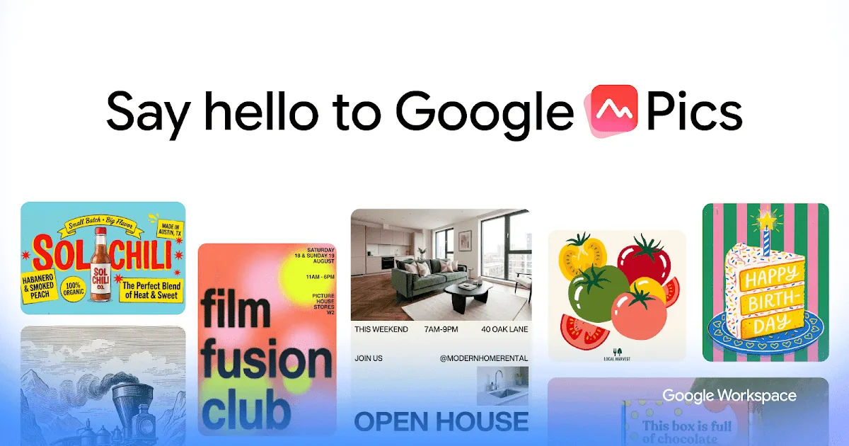 Сайт Google Pics