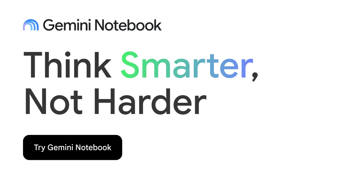 Сайт Gemini Notebook