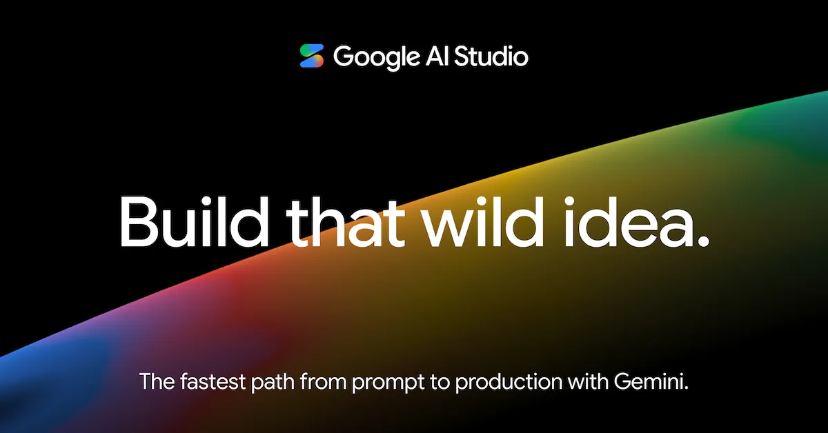 Сайт Google AI Studio