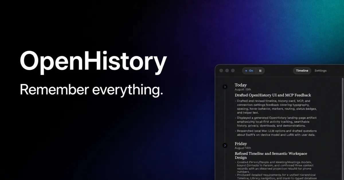 Сайт OpenHistory