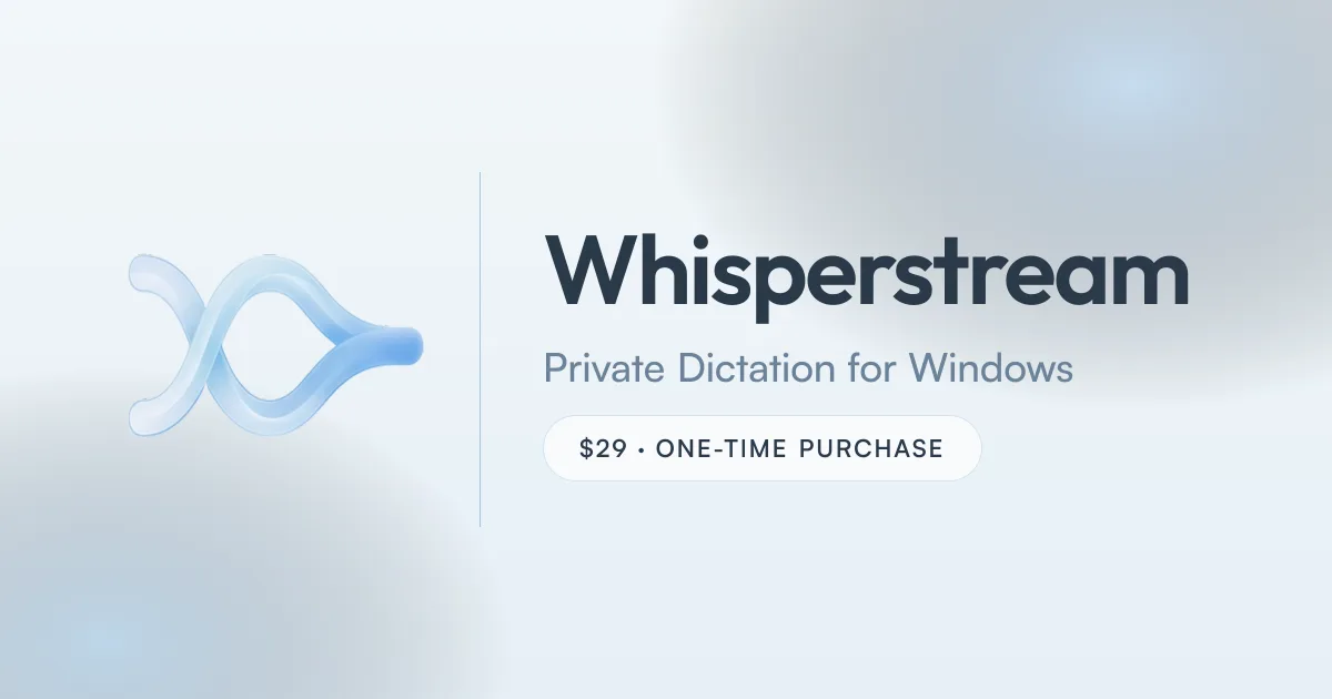 Сайт Whisperstream
