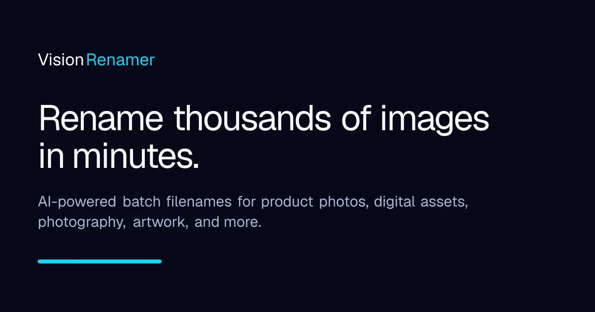 Сайт VisionRenamer