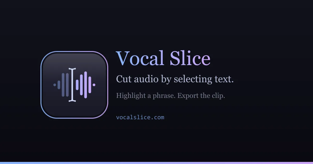 Сайт Vocal Slice