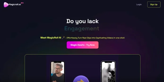 Сайт Magicroll.ai