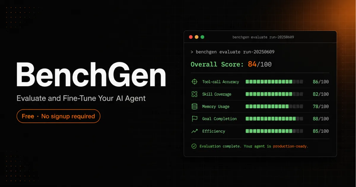 Сайт BenchGen