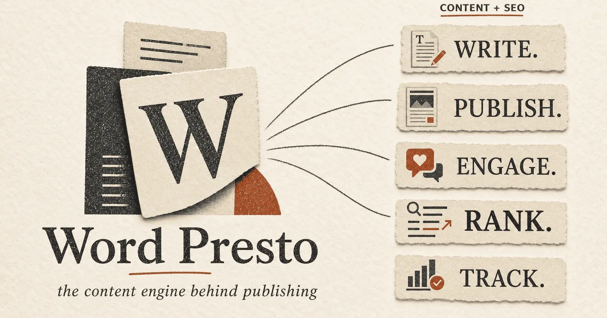Сайт Word Presto