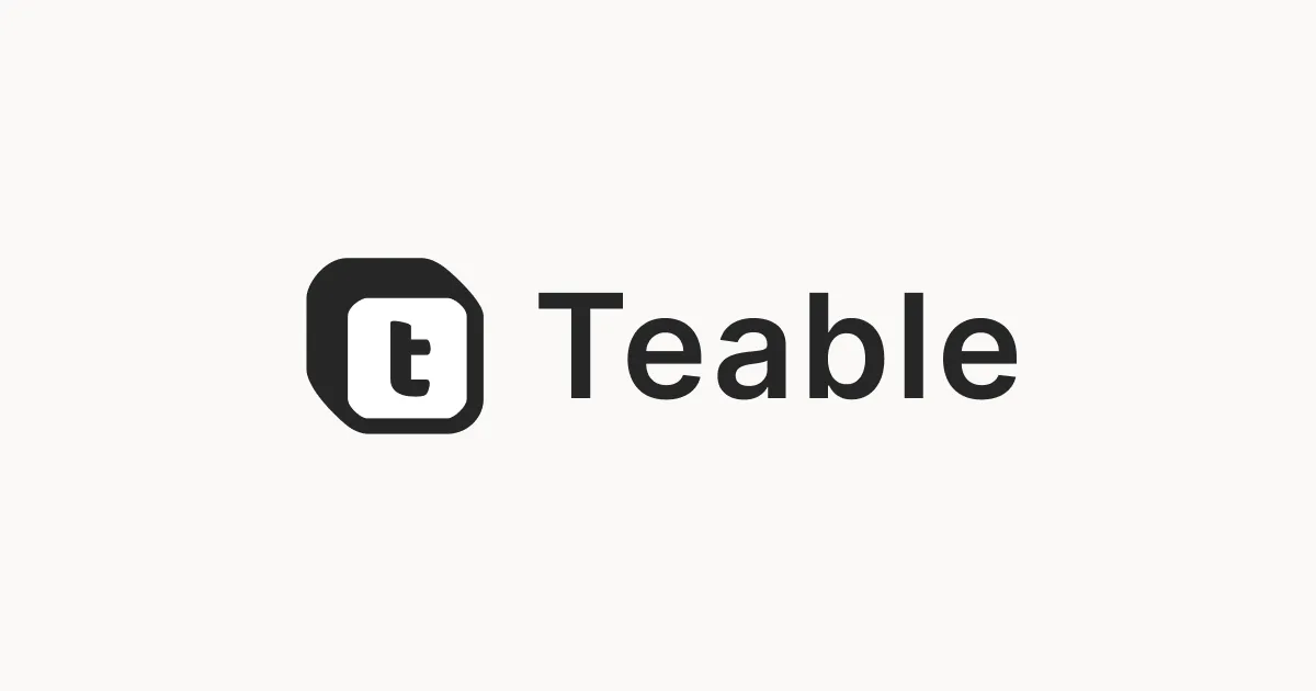 Сайт Teable