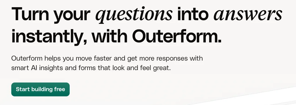 Сайт Outerform