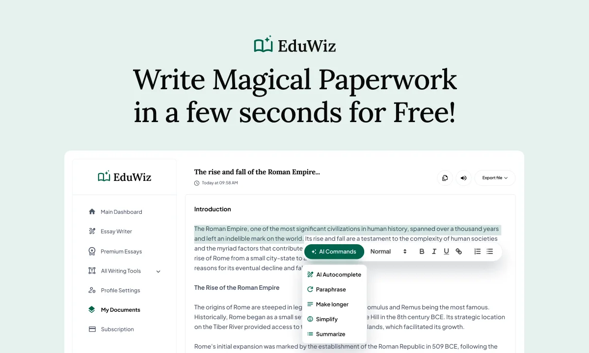 Сайт EduWiz.AI