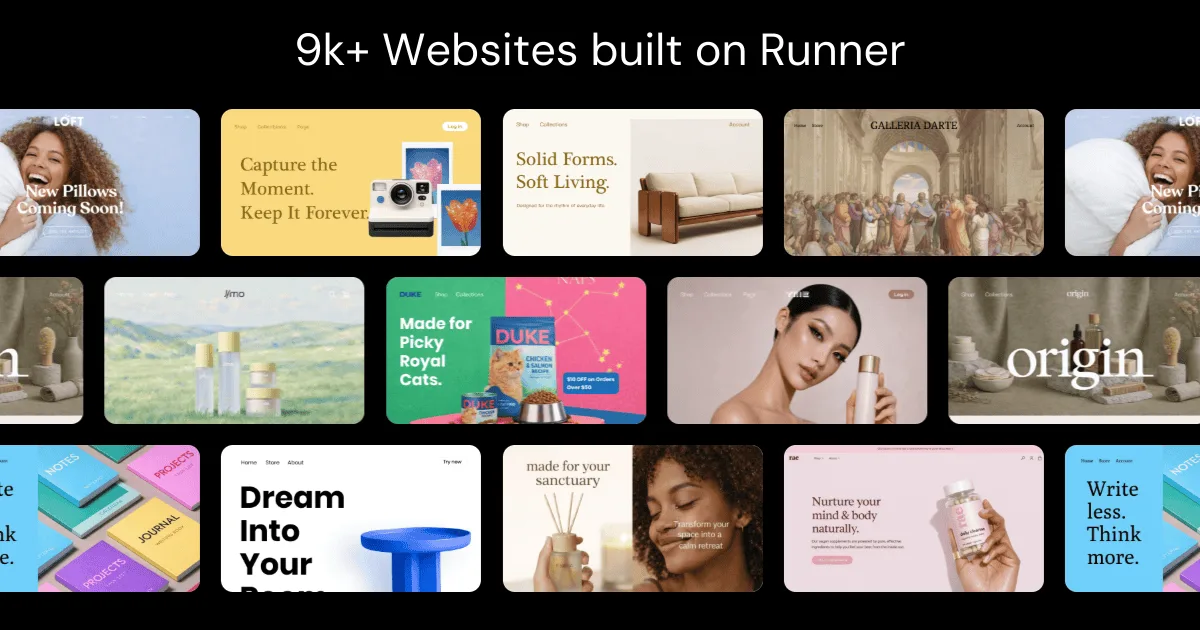 Сайт Runner AI