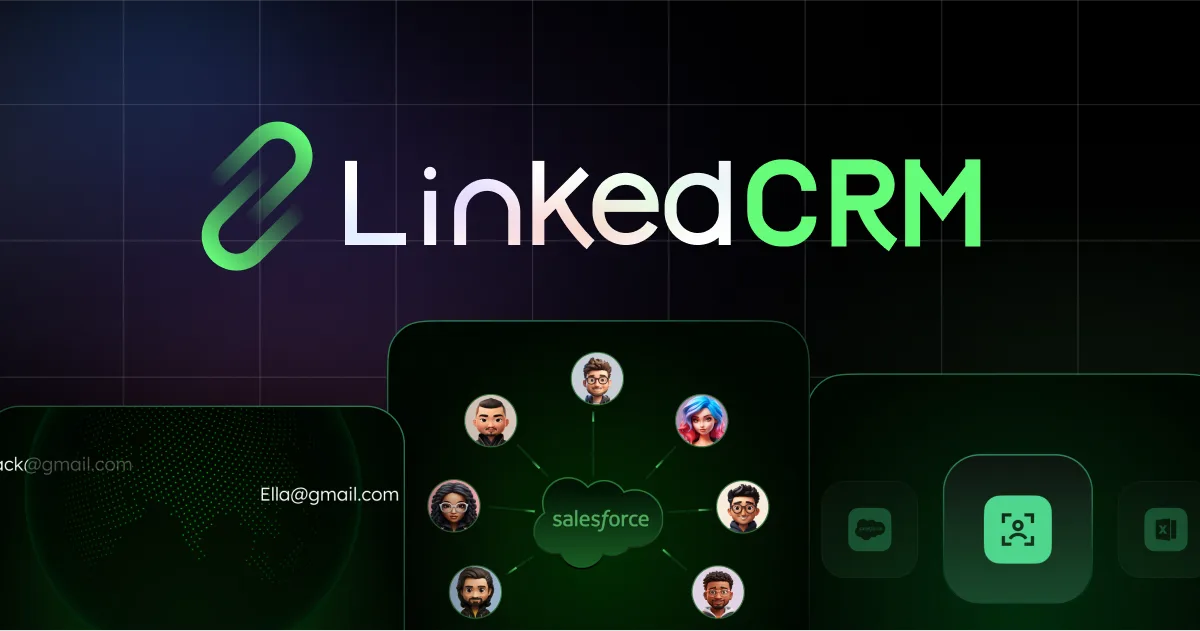 Сайт LinkedCRM AI