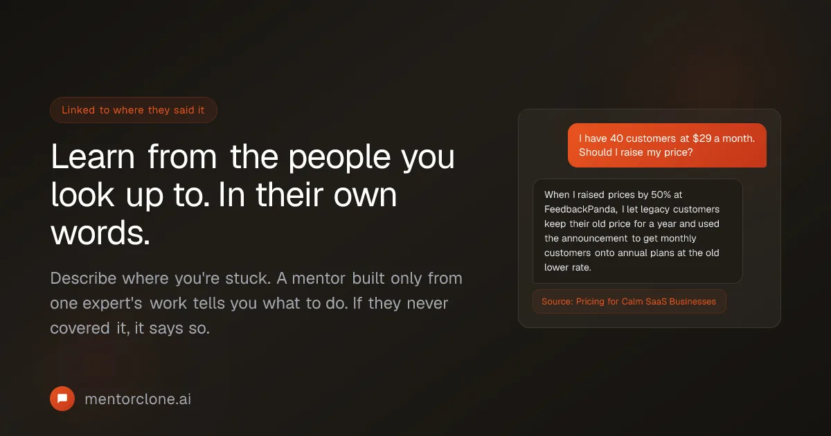 Сайт MentorClone