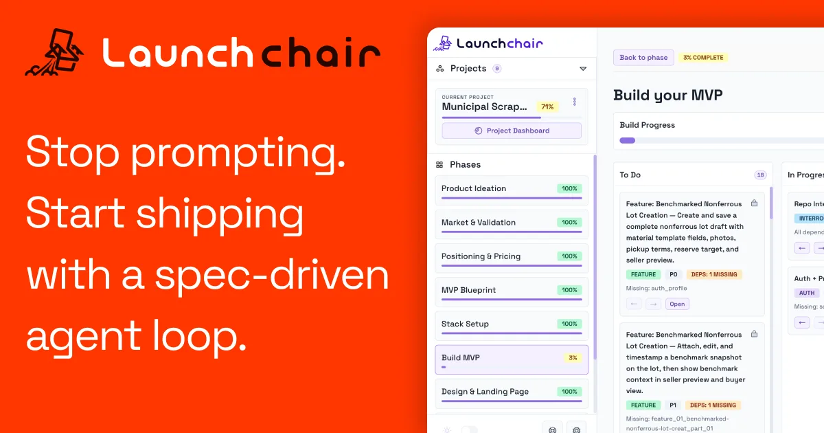 Сайт LaunchChair