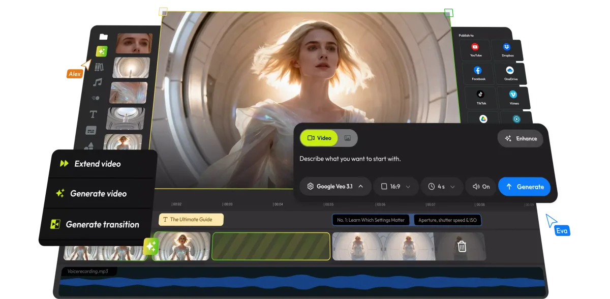 Сайт Flixier
