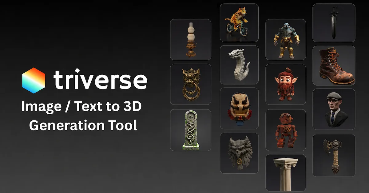 Сайт Triverse AI