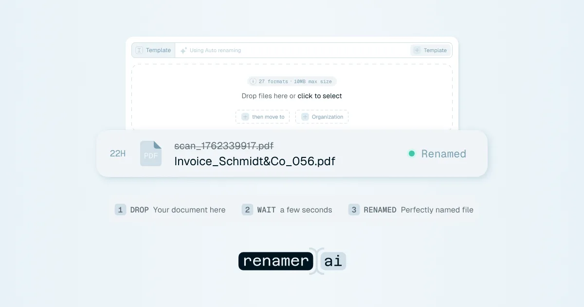 Сайт Renamer.ai