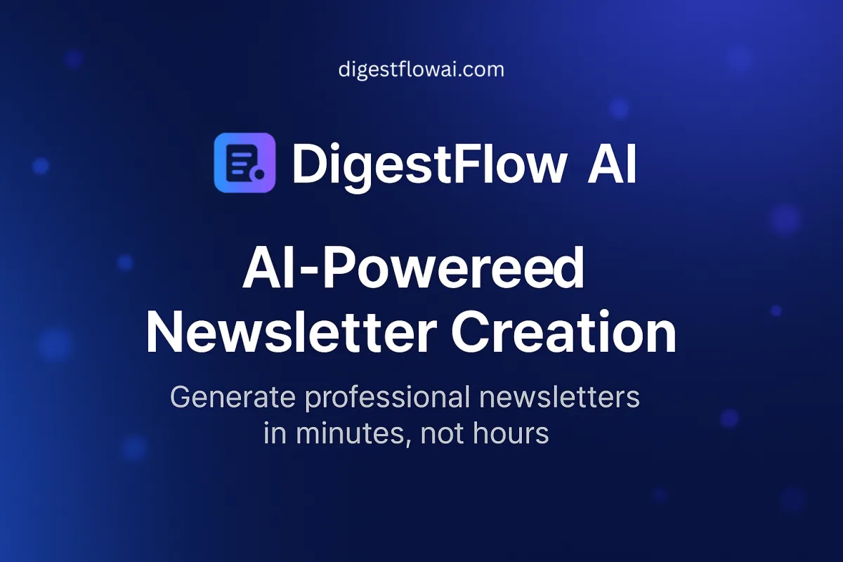 Сайт DigestFlow AI