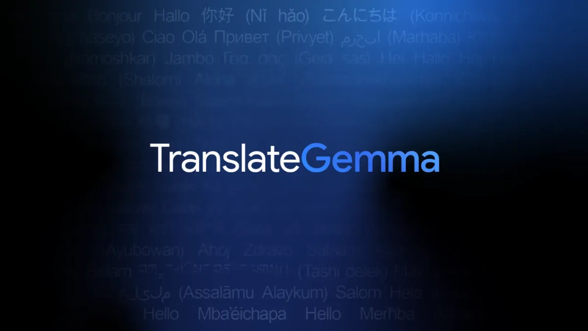 Сайт TranslateGemma