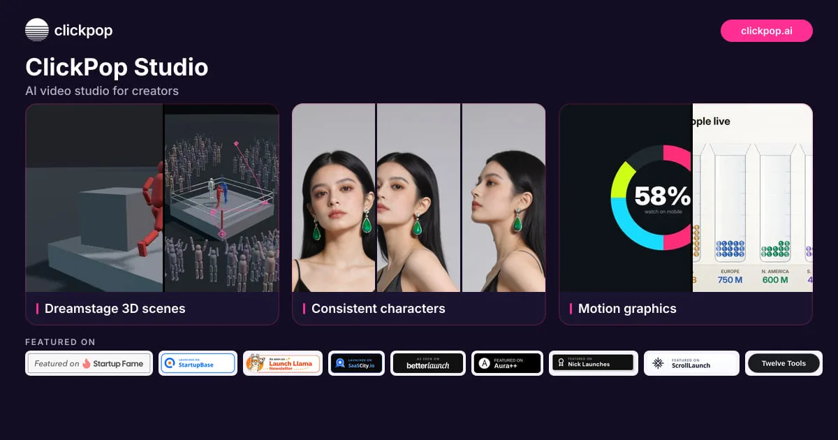 Сайт ClickPop