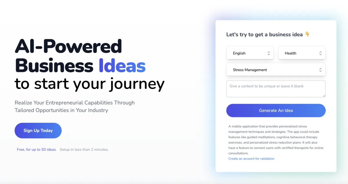 Сайт IdeaSpark