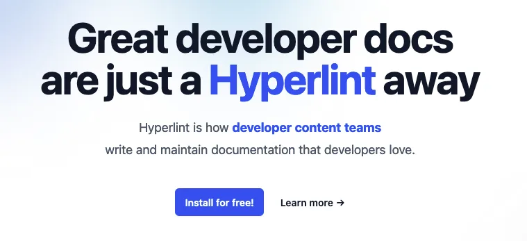 Сайт Hyperlint