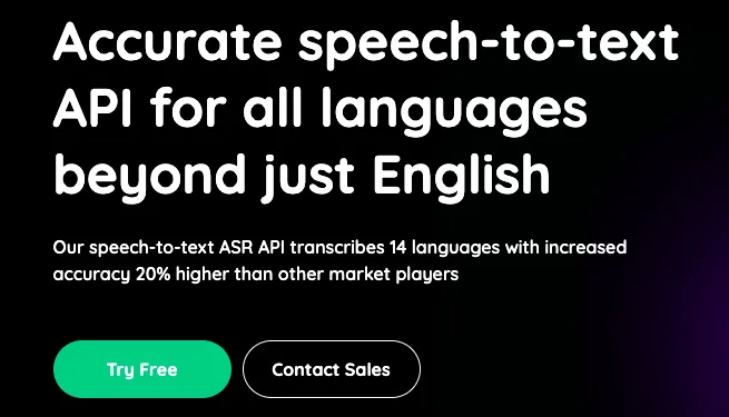 Сайт SpeechFlow