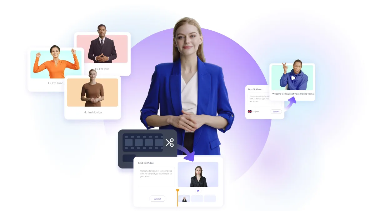 Сайт HeyGen
