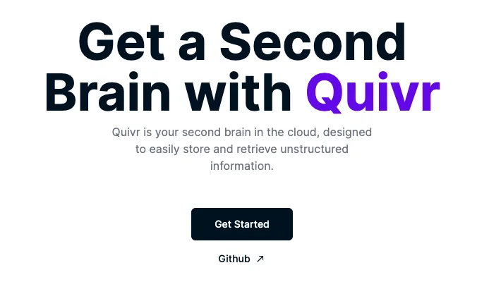 Сайт Quivr