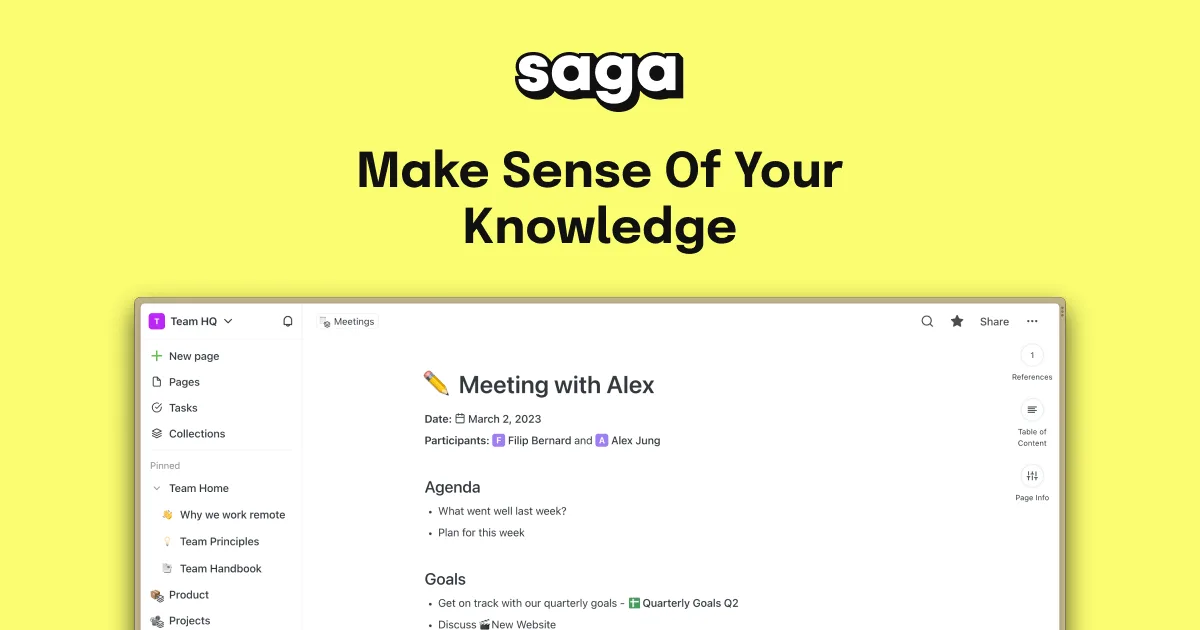 Сайт Saga