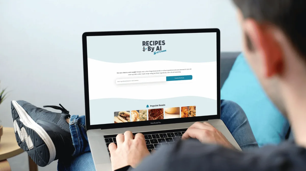 Сайт Recipes By AI