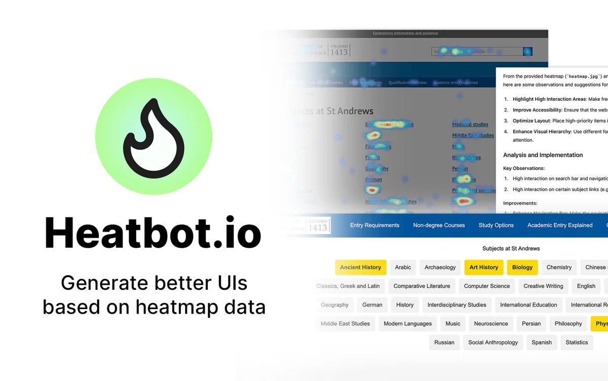 Сайт Heatbot.io