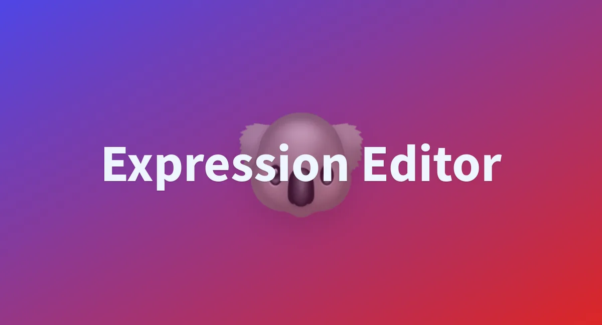 Сайт Expression Editor