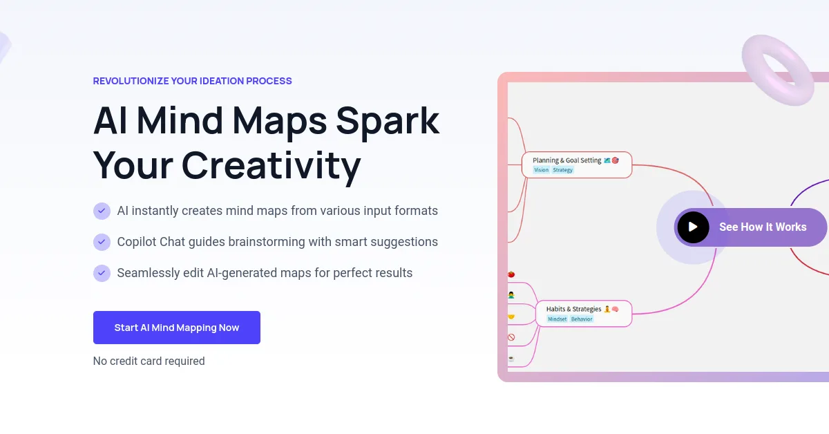 Сайт MindMap AI