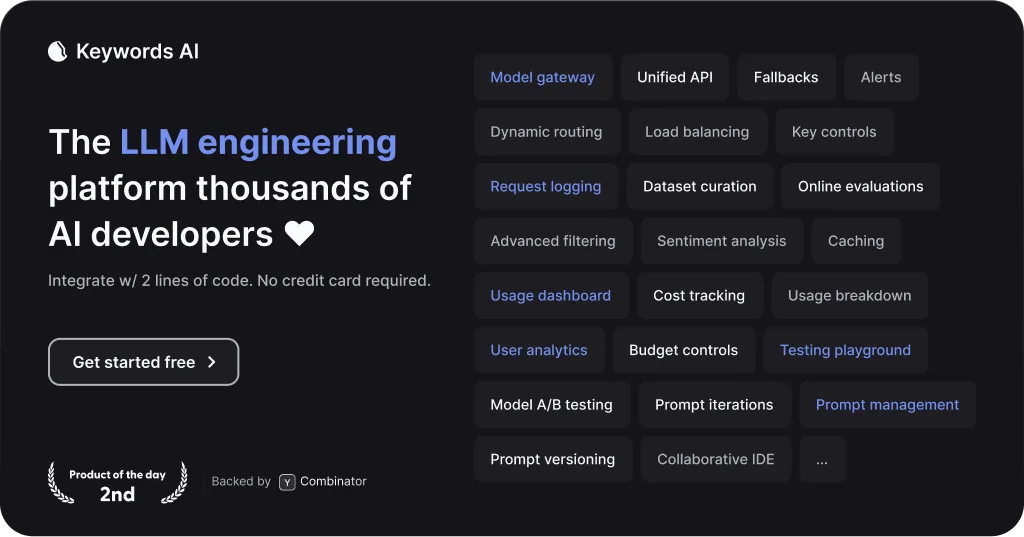 Сайт Keywords AI