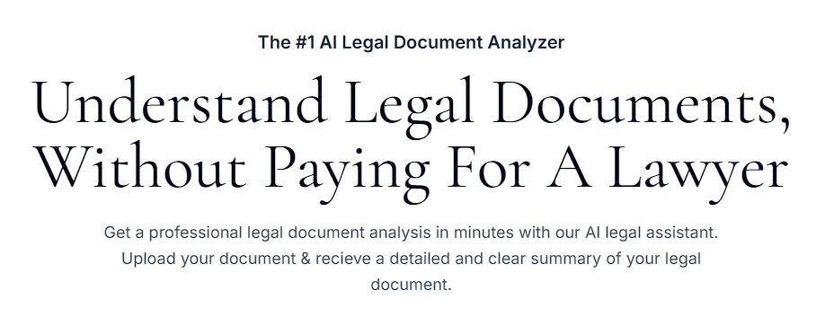 Сайт Legal Brief AI