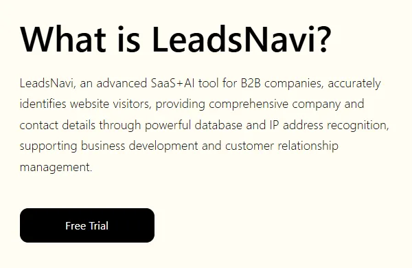 Сайт LeadsNavi