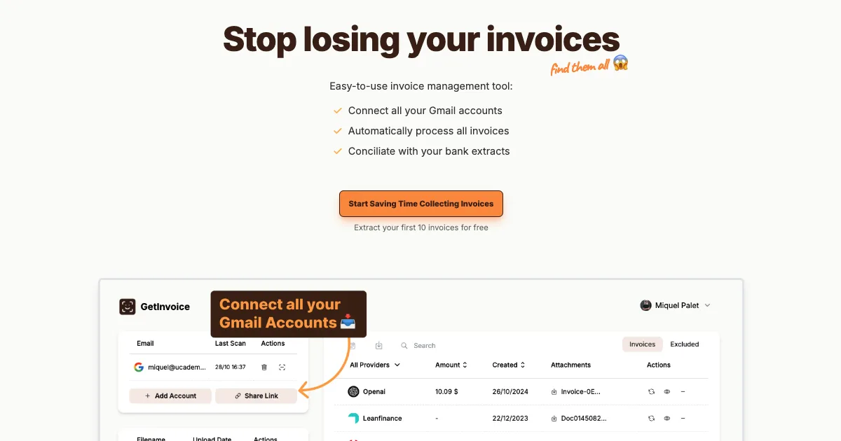 Сайт GetInvoice