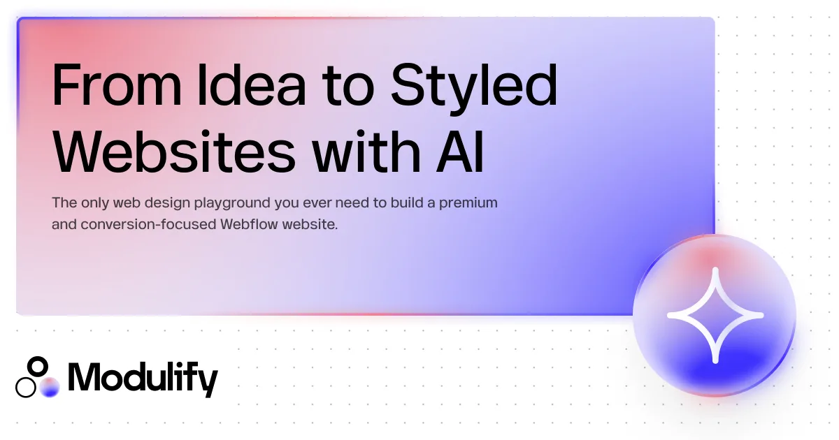 Сайт Modulify AI