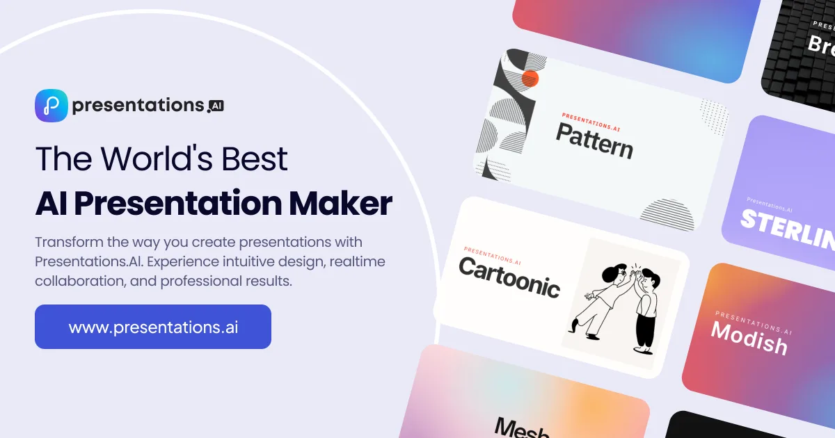 Сайт Presentations.ai